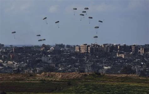 Gaza Tragedy Strikes As Humanitarian Aid Airdrop Claims Lives