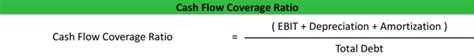 Cash Flow Coverage Ratio Formula Example Calculation Explanation