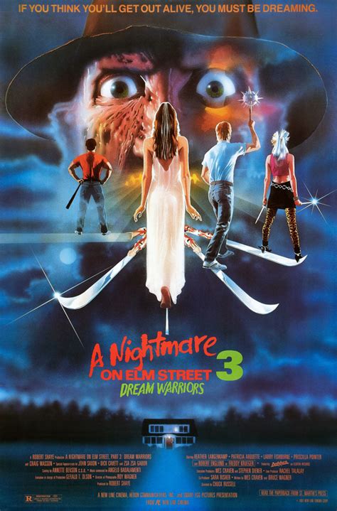 A Nightmare on Elm Street 3: Dream Warriors — Movie Posters | Nightmare ...