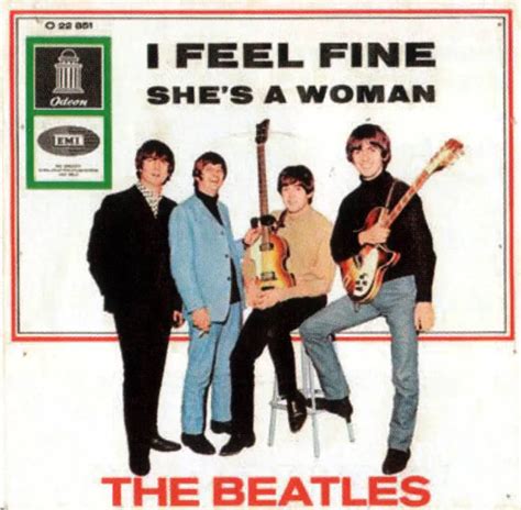 I Feel Fine single artwork – Germany | The Beatles Bible