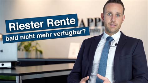 Riester Rente Wird Eingestellt Was Bedeutet Das F R Deinen Riester