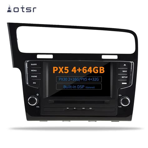 AOTSR Radio Con GPS Para Coche Reproductor Multimedia Con Android DSP