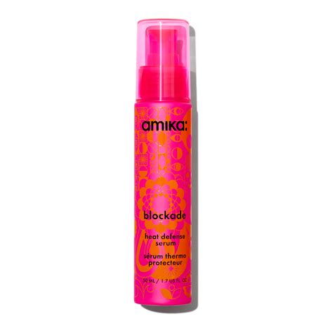 Heat Defense And Protectant Hair Serum Blockade Amika