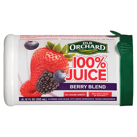 Old Orchard 100 Juice Berry Blend Concentrate 12 Fl Oz Can Frozen Juices And Mixes Houchens