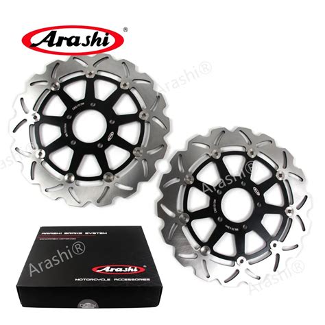 Arashi 2PCS For SUZUKI GSXR600 1997 2003 CNC Front Brake Disc Rotors