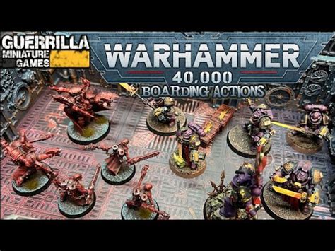 Warhammer K Boarding Actions Battle Report World Eaters Vs Grey