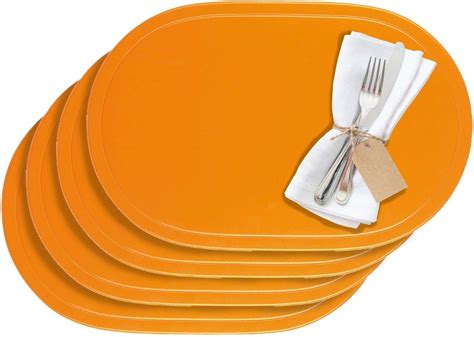 Westmark Tischsets Platzsets St Ck X Cm Vinyl Orange