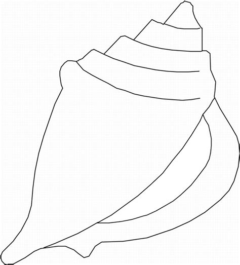 Shell Outline | Free download on ClipArtMag