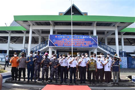 Pembukaan Posko Penyelenggaraan Angkutan Laut Nataru 2021 2022 KSOP