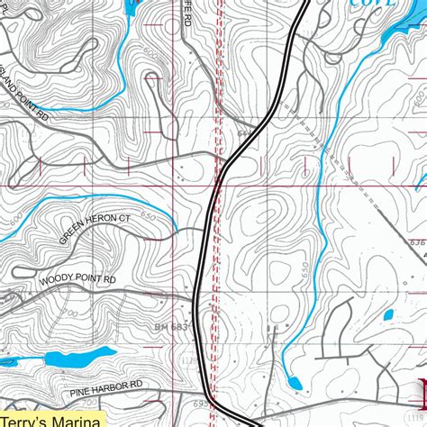 Lake Wylie South Carolina Map By Kingfisher Maps Inc Avenza Maps