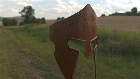 Спартанский шлем 3D Модель $5 - .fbx .ma .png - Free3D