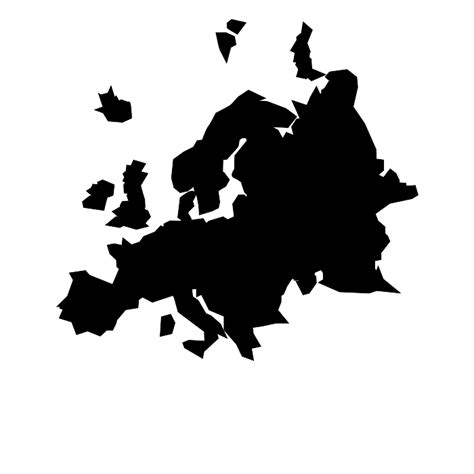 Size of Europe compared to Russia