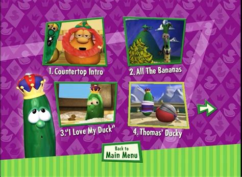 Veggietales Dvd Menu