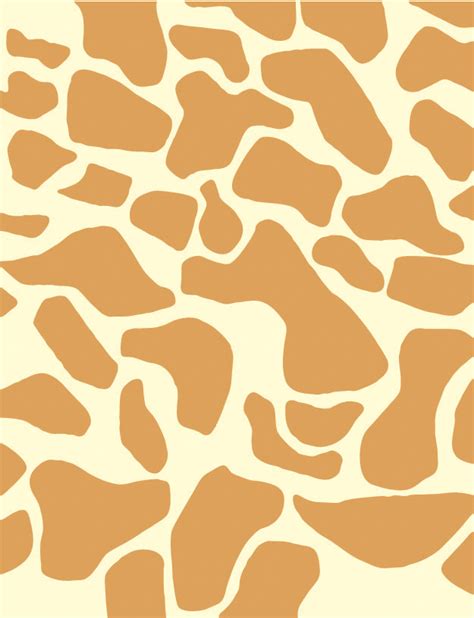 Giraffe Print Wallpaper