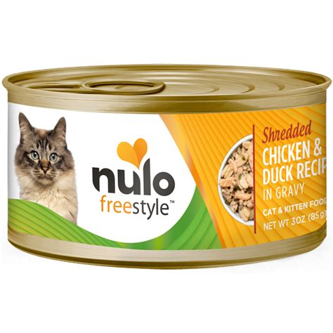 Nulo Freestyle Cat And Kitten Minced Salmon And Turkey Recipe In Gravy Canned Cat Food