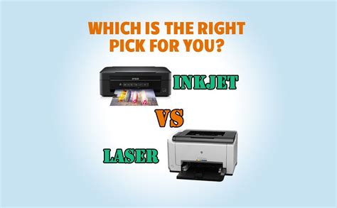 Inkjet vs Laser Printer- Which one works for you?