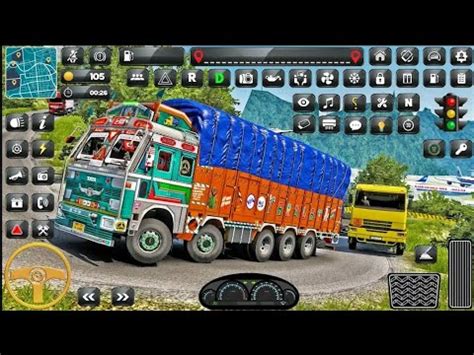 Indian Cargo Truck Ashok Lorry Driving Offroad Truck Driver Simulator