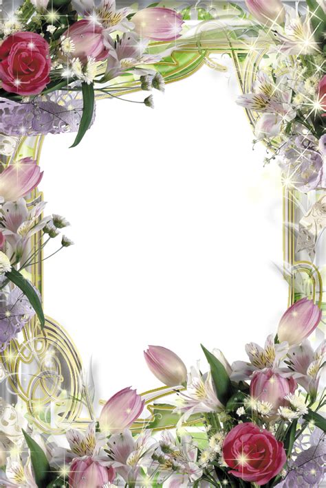 Imagens Png fundo transparente grátis 32 frames PNG flores