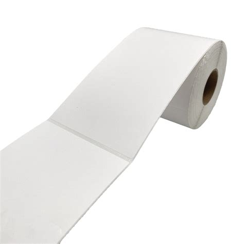 12 Rolls 100mm X 200mm Perforated Direct Thermal Labels White 300 La