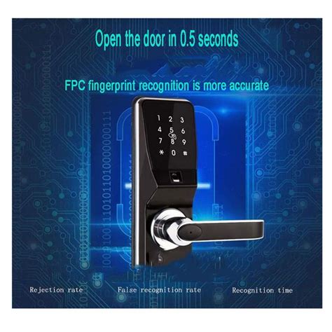 Buy Smart Door Lock Digital Electronic Code Touchscreen Keypad Deadbolt