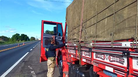 Prf Apreende Ve Culos Excesso De Carga Em Cristian Polis Sergipe