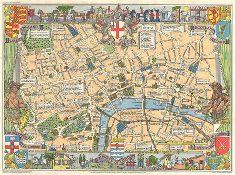 Children’s Map of London – Mapping London