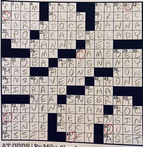 WSJ Contest — Friday, May 15, 2020