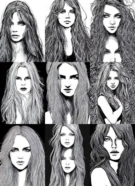 A Beautiful Portrait Of Long Haired Blonde Girl In Stable Diffusion OpenArt