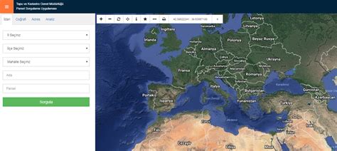 Parsel Sorgulama Nas L Yap L R Tapu Parsel Sorgulama Ekran G Ndem