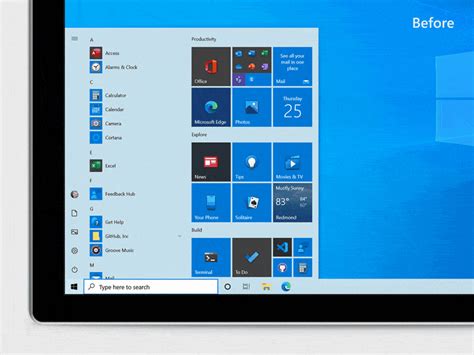 Latest Windows 10 Insider Build Features The Redesigned Start Menu