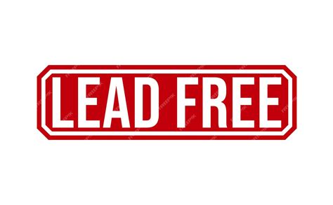 lead  red rubber stamp vector design premium vector