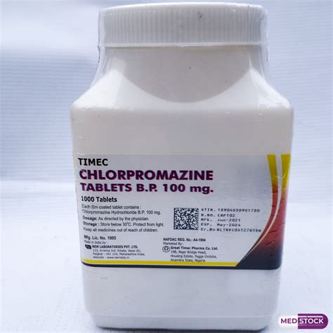 Chlorpromazine Medstock