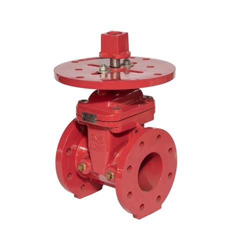 China Z45 300A 300psi Nrs Flanged End Gate Valve For Fire Protection