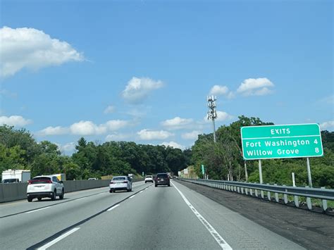 East Coast Roads Interstate Pennsylvania Turnpike Eastbound Views