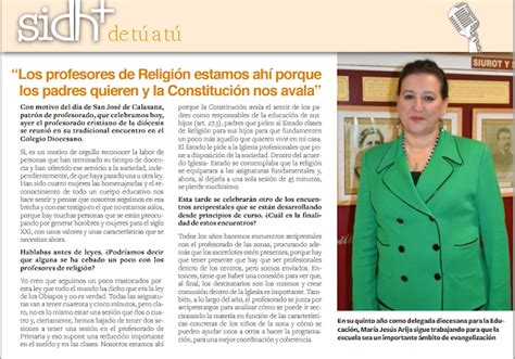 Delegación Diocesana de Educación y Cultura Huelva Entrevista