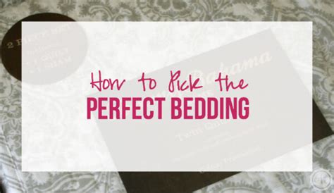 How To Pick The Perfect Bedding Happily Ever After Etc