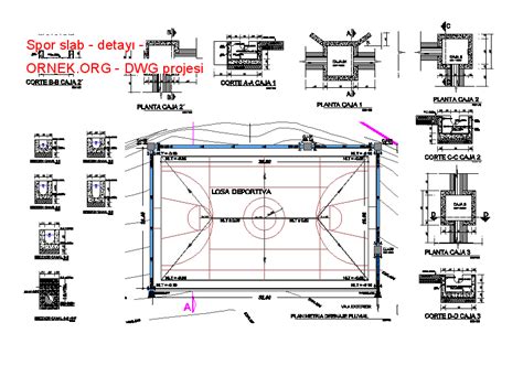 Proje Sitesi Spor Slab Detay Autocad Projesi 14520 Hot Sex Picture