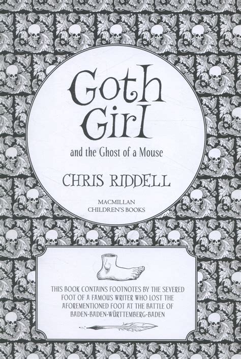 Goth Girl and the ghost of a mouse by Riddell, Chris (9780230759800) | BrownsBfS