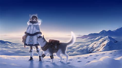 Anime Snow Scenery Wallpapers - Top Free Anime Snow Scenery Backgrounds ...