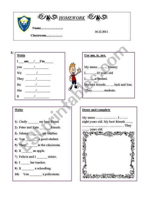 Am-Is-Are - ESL worksheet by sukranesra