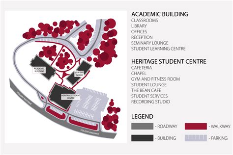 Campus Map – Heritage College and Seminary