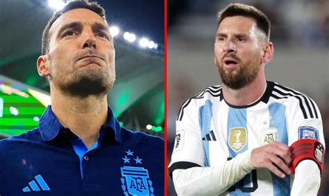 Confirman la peor noticia para Scaloni en la Selección Argentina qué