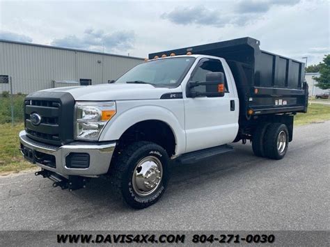 2016 Ford F 350 Super Duty 4x4 Dump Truck