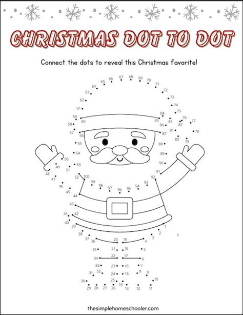 Festive Free Christmas Activity Booklet Printable The Simple