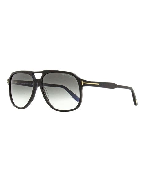 Tom Ford Navigator Sunglasses Tf753 Raoul Black 62mm For Men Lyst