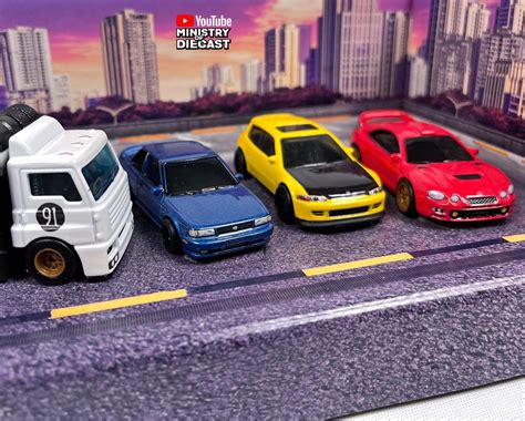 Hot Wheels Japanese Tuners Set Pays Tribute To S JDM Legends Four Vehicles Inside