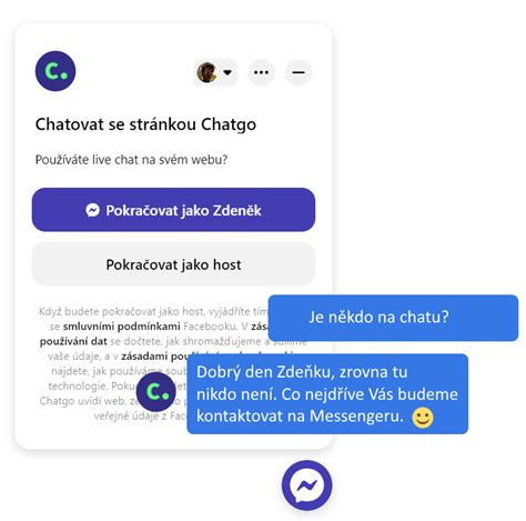 Chatgo - Messenger live chat pro váš web a eshop