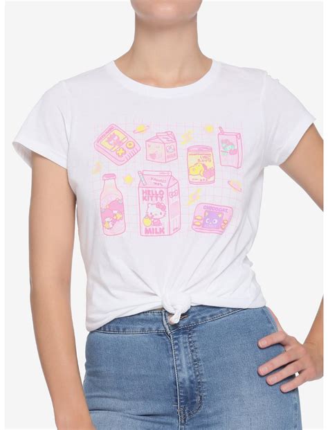 Hello Kitty And Friends Snacks And Games Girls T Shirt Hot Topic