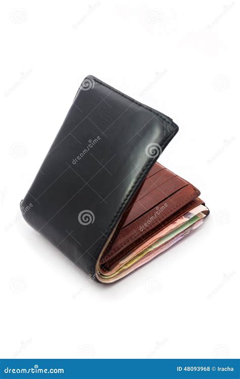 Fat Wallet With Thai Money Stock Photo Image Of Sale 48093968