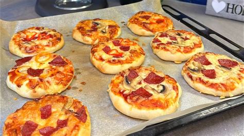 Mini Pizza Selber Machen Pica T Vogla T Shpejta Dhe Kaq T Shijshme